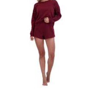 CAbi Matching Lounge Set Long Sleeve Top Drawstring Shorts M✨50% Off Bundles 3+